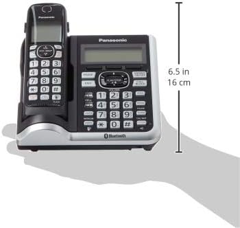 Panasonic KX-TG785SK DECT 6.0 5-Handset Cordless Phone System - Black Like New