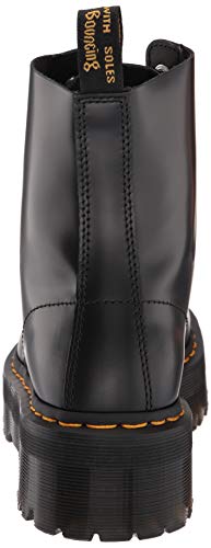 Dr. Martens Women's Molly Combat Boot Black Buttero Size 5 - Like New