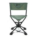 ARROWHEAD OUTDOOR 360° DEGREE SWIVEL HUNTING CHAIR STOOL SEAT, FOREST GREEN - Like New