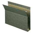 SMEAD HANGING FILE FOLDERS, LETTER SIZE, 2" EXPANSION, 25 PACK, 64259 - GREEN - Brand New