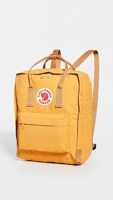 Fjallraven Classic Kanken Original Backpack - Ochre - Like New