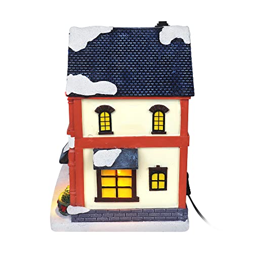 TOP TREASURES CHRISTMAS VILLAGE PLANT SHOP TABLETOP DISPLAY - 310105AS-VILLAGE - Like New