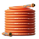DRINCOSH Garden Hose 100 ft x 5/8" Flexible Garden Hose w/Swivel Grip - ORANGE - Brand New
