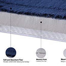 WPM WORLD PRODUCTS MART MEMORY FOAM BATH MAT (20" x 30", BURGANDY) - Brand New