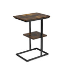 Novilla Snack Side Table C Shaped End Table Couch Table for Living Room - Like New