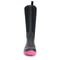 MUCK WOMEN'S HALE - BLACK/HOT PINK - SIZE 7 MEDIUM - Like New