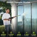 WATTFLO 2026 UPGRADED PRESSURE WASHER - BRIGHT GREEN - Like New