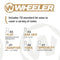 WHEELER MANUAL FIREARMS ACCURIZING TORQUE WRENCH WILDERNESS 553556 BLACK-YELLOW - Like New