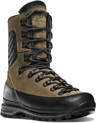 40271 DANNER MENS THOROFARE 10IN SAGE LEATHER HUNTING BOOTS WIDE SIZE 11W - Like New