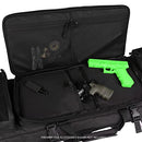 AMYIPO 36" Double Rifle Case Gun Bag Soft Rifle Bag Backpack Pistol Case - Black - Brand New