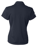 ADIDAS LADIES' CLIMALITE BASIC PIQUÉ POLO - NAVY - S - Brand New