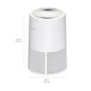 AMAZON BASICS AIR PURIFIER HOME 3-STAGE FILTRATION AC2224A - WHITE - Like New