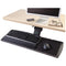 Kensington, 60718, Adjustable Keyboard Platform, SmartFit, 21-1/4w x 10d, Black - Brand New
