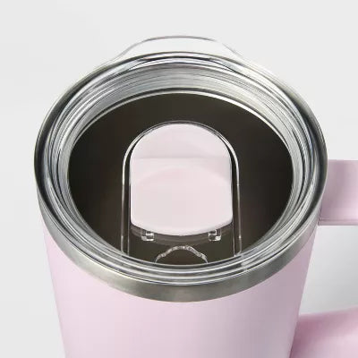 EMBARK 40OZ STAINLESS STEEL STRAW TUMBLER - PURPLE - Like New