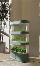 Lyfreen Hydroponics Growing System Hydroponic Tower with LED Grow Light - Like New