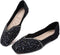 QXCXINGDY WOMEN'S LOAFERS FLATS CASUAL COMFORT WALKING SHOES - US 9 - BLACK - Like New