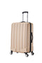 ROCKLAND SANTA MONICA HARDSIDE SPINNER WHEEL LUGGAGE, 19", 24", 28" - CHAMPAGNE - Brand New