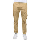 MCGP-3800KK BLU ROCK MEN'S FLEX-STRETCH COTTON CARGO PANTS KHAKI SIZE 44 - Brand New