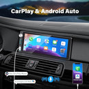 LSLYA SINGLE DIN CAR STEREO WITH APPLE CARPLAY ANDROID AUTO 6.9 TFT LCD - BLACK - Like New