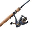 PFLUEGER PRESIDENT SPINNING REEL AND ROD COMBO Size 30 Reel - 6' - BLUE - Brand New