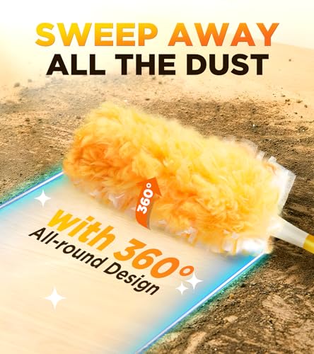 Rekopi Super Efficient Duster Refills for Swiffer Duster, REKOPI SE-01 - Orange - Brand New