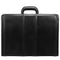 MCKLEINUSA LEATHER EXPANDABLE MCKLEIN V SERIES COUGHLIN TOP SUITCASE 80465 -BLK Like New