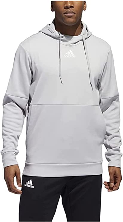 FQ0153 Adidas Men's Team Issue Training Pullover Grey/White XL Like New