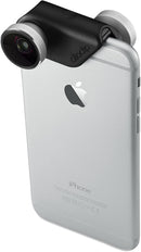 Olloclip 4-in-1 Photo Lens for iPhone 6/6s Plus OCEA-IPH6-FW2M-SB/B BLACK/SILVER Like New