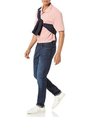 AMAZON ESSENTIALS MEN'S SKINNY-FIT STRETCH JEAN - SIZE 35WX32L - INDIGO WASH - Brand New