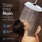 SparkPod 10 Inch Round Rain Shower Head - Chrome and White - Like New