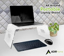 AdirHome Acrylic Monitor Stand Clear Laptop Riser for Desk B07T1DWMMJ - Clear - Brand New