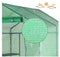 KARL HOMES KARL HOME56 IN. W X 56 IN. D X 77 IN. H GREENHOUSE - GREEN - Like New