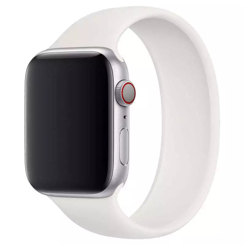 APPLE WATCH SOLO LOOP 40MM - SIZE 7 - WHITE - Like New
