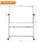VIZ-PRO DOUBLE-SIDED MAGNETIC MOBILE WHITEBOARD 48 X 36 IN, ALUMINIUM - WHITE - Like New