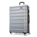 SAMSOMITE OMNI 2 28" LARGE CHECKED HARDSIDE LUGGAGE 138454 - ARTIC SILVER - Brand New