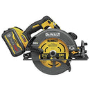 DEWALT FLEXVOLT CIRCULAR SAW CHARGER & BAG 60V MAX DCS578X1 - BLACK/YELLOW - Like New