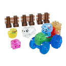 JELLY BLOX FARM SET, 18 PIECES TODDLER & PRESCHOOL BUILDING BLOCKS SV1785 - Like New