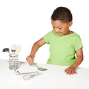 Melissa & Doug Stir & Serve Cooking Utensils (7 pcs) - Stainless Steel - Brand New