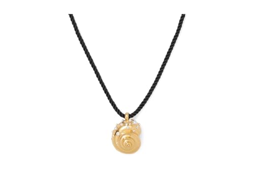KATE SPADE NEW YORK BEACHSIDE IMITATION PEARL CUBIC ZIRCONE NECKLACE, GOLD/BLACK - Brand New