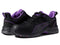 643955 PUMA STEPPER 2.0 LOW MEN SIZE 8.5 BLACK/LAVENDER - Like New