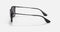 RAY-BAN CHRIS FRAME LIGHT GRAY GRADIENT DARK GRAY 54/18MM - MATTE RUBBER BLACK - Like New