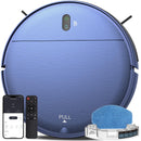 ZCWA Robot Vacuum Cleaner, Robotic Vacuum and Mop Combo BR-151 - Blue - Like New