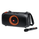 JBL PartyBox On-The-Go Bluetooth Party Speaker Dynamic Light Show - Black - Brand New
