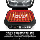 Ninja IG651 Foodi Smart XL Pro 7-in-1 Grill/Griddle Combo No Accessories - BLACK Like New