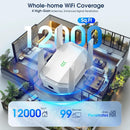 KOCTIC AX3000 WIFI 6 EXTENDER, DUAL BAND WIFI EXTENDER SIGNAL BOOSTER - WHITE - Like New