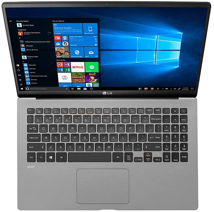 LG GRAM 15.6 FHD I5-1135G7 16GB 512GB SSD FPR DARK SILVER - Scratch & Dent