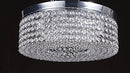 Paris Lighting Flush Mount Crystal Chandeliers Light Fixture PL-MLS/X-W20-6L-S - Brand New