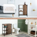 LANDIA HOME BATHROOM STORAGE CABINET INDUSTRIAL THEMED CVA6114U - RUSTIC - Like New