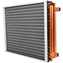 18x18 Heat Exchanger Water To Air With Copper Ports High Heat Energy - Brand New