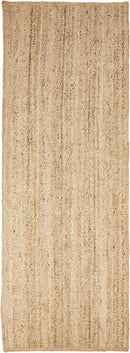 SUPERIOR BRAIDED JUTE HANDWOVEN  RUNNER RUG FLOOR DECOR RUGS - NATURAL JUTE - Brand New
